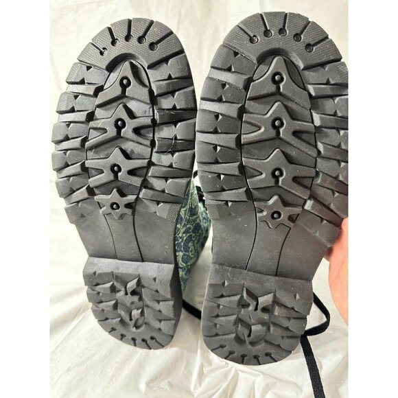 K + O combat boots canvas size 9 womens - Picture 7 of 10